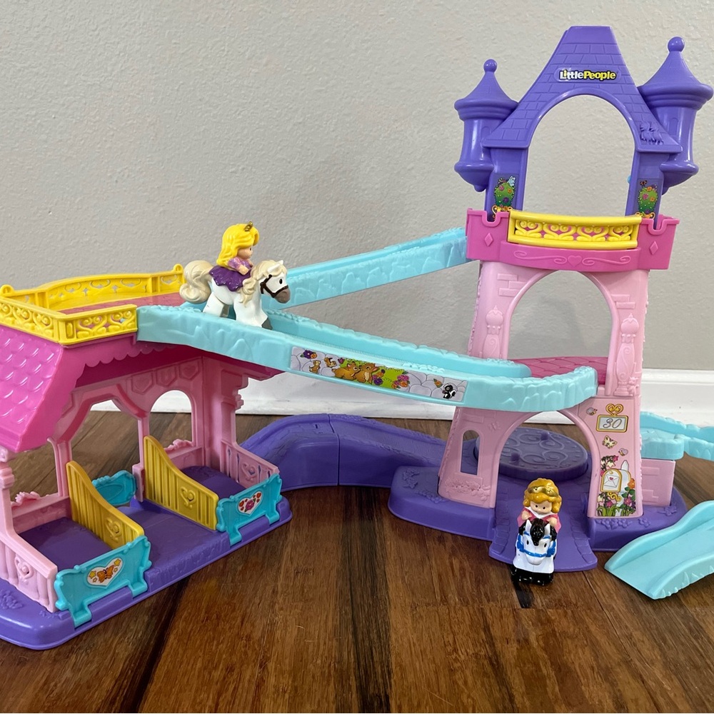 Princess Castle Playset - Purple and Pink